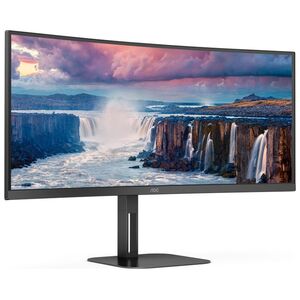 AOC CU34V5C/BK Curved VA Monitor 34'' with speakers (CU34V5C/BK) (AOCCU34V5C) έως 12 άτοκες Δόσεις