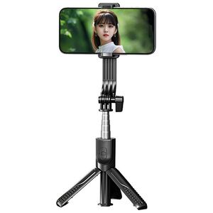 Selfie stick - Tripod Remax P16, 0.8m, Bluetooth, Μαυρο - 40332 έως 12 άτοκες Δόσεις