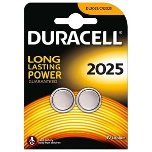 Duracell Long Lasting Power Μπαταρίες Λιθίου Ρολογιών CR2025 3V 2τμχ (DLLPCR2025)(DURDLLPCR2025) έως 12 άτοκες Δόσεις