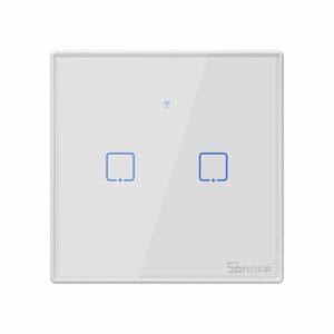 Sonoff Smart Switch WiFi + RF 433 Sonoff T2 EU TX (2-channel) 019418 6920075727517 IM190314016 έως και 12 άτοκες δόσεις