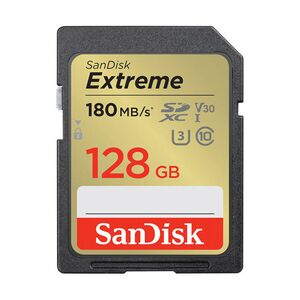 SanDisk Memory card SANDISK EXTREME SDXC 128 GB 180/90 MB/s UHS-I U3 (SDSDXVA-128G-GNCIN) 035912 619659188863 SDSDXVA-128G-GNCIN έως και 12 άτοκες δόσεις