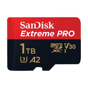 SanDisk Memory card SANDISK EXTREME PRO microSDXC 1TB 200/140 MB/s UHS-I U3 (SDSQXCD-1T00-GN6MA) 035930 619659188535 SDSQXCD-1T00-GN6MA έως και 12 άτοκες δόσεις