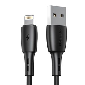 Vipfan USB to Lightning cable Vipfan Racing X05, 3A, 2m (black) 036804 6971952432819 X05LT-2m-black έως και 12 άτοκες δόσεις