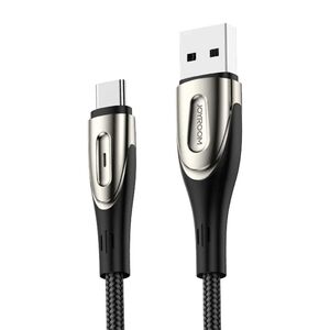 Joyroom USB to USB-C cable Joyroom Sharp S-M411 2.4A, 3m (black) 039187 6956116798987 S-M411 Type-C 3m έως και 12 άτοκες δόσεις