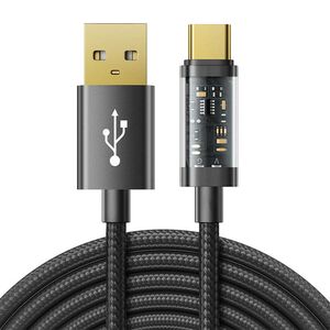 Joyroom USB to USB-C cable Joyroom S-UC027A12 3A, 1.2m (black) 039165 6941237196385 S-UC027A12 1.2m Bl έως και 12 άτοκες δόσεις