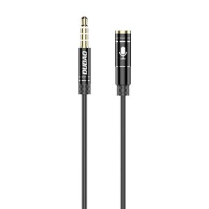 Dudao Audio Extension Cable Dudao L11S 3.5mm AUX, 1m (Black) 039476 6970379614532 L11S upgrade έως και 12 άτοκες δόσεις