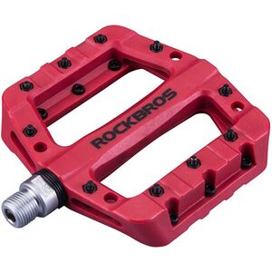 Rockbros Bicycle pedals, platform, nylon Rockbros 2017-12CRD (red) 039262 5905316140264 2017-12CRD έως και 12 άτοκες δόσεις