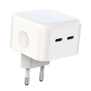 XO Wall charger XO L102, 2x USB-C, 35W (white) 040633 6920680830688 L102 (EU) έως και 12 άτοκες δόσεις