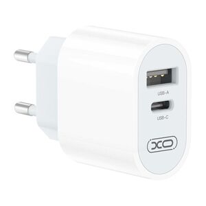 XO Wall charger XO L97, 1x USB, USB-C (white) 040626 6920680827169 L97 έως και 12 άτοκες δόσεις