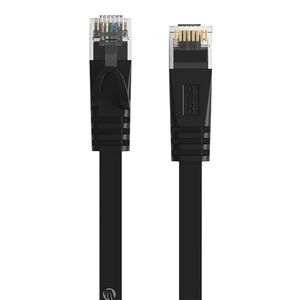 Orico Orico RJ45 Cat.6 Flat Ethernet Network Cable 1m (Black) 041530 6954301171959 PUG-C6B-10-BK-EP έως και 12 άτοκες δόσεις