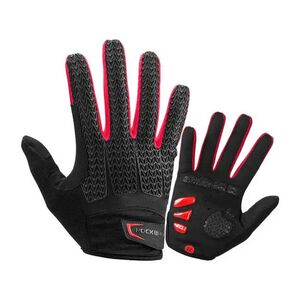 Rockbros Bicycle full finger gloves Rockbros size: L S169-1BR (red-black) 045930 5905316145726 S169-1BR-L έως και 12 άτοκες δόσεις