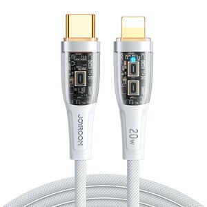 Joyroom Kabel do USB-C Lightning 20W 1.2m Joyroom S-CL020A3 (biały) 044974 6941237199102 S-CL020A3 1.2m LW έως και 12 άτοκες δόσεις