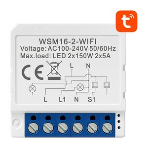 Avatto Smart Switch Module WiFi Avatto WSM16-W2 TUYA 047962 6976037360131 WSM16-W2 έως και 12 άτοκες δόσεις