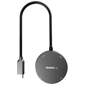 Dudao Hub Dudao A15B 4w1, USB 3.0 + 3x USB 2.0 to USB-C (grey) 054407 6973687240349 A15B έως και 12 άτοκες δόσεις