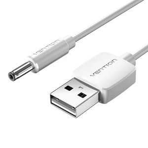 Vention USB to 3.5mm Barrel Jack 5V DC Power Cable 1.5m Vention CEXWG (white) 056211 6922794746695 CEXWG έως και 12 άτοκες δόσεις