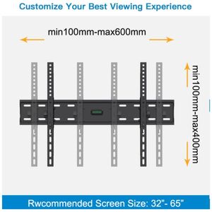 AxRed AX600 32”-65” Βάση Τηλεόρασης (11968) (AX600) έως 12 άτοκες Δόσεις