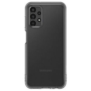 Θήκη Soft Clear Cover Samsung EF-QA135TBEG A135F Galaxy A13 Διάφανο-Μαύρο 8806094330762 8806094330762 έως και 12 άτοκες δόσεις