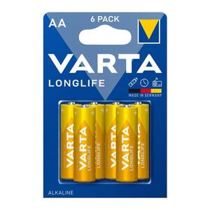Μπαταρία Alkaline Varta Longlife AA LR06 (4+2 τεμ.) 4008496640836 4008496640836 έως και 12 άτοκες δόσεις