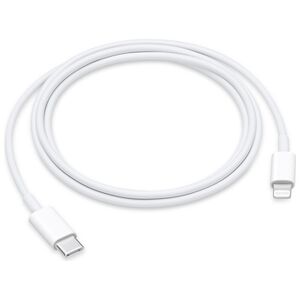 Apple Charge Cable USB-C male - Lightning Λευκό 1m (MX0K2ZM/A) (APPMX0K2ZM/A) έως 12 άτοκες Δόσεις