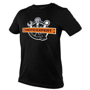 NEO TOOLS T-Shirt Moto Expert μαύρο 81-643 έως 12 άτοκες Δόσεις