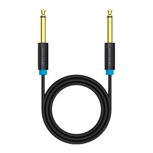 Vention Audio Cable TS 6.35mm Vention BAABF 1m (black) 056424 6922794728493 BAABF έως και 12 άτοκες δόσεις