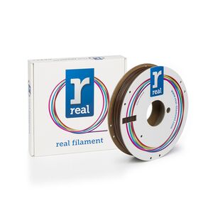 REAL PLA 3D Printer Filament - Brown - spool of 0.5Kg - 1.75mm (REALPLABROWN500MM175) έως 12 άτοκες Δόσεις