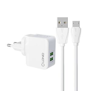 LDNIO Wall charger  LDNIO A2203 2USB + MicroUSB cable 042570  A2203 Micro έως και 12 άτοκες δόσεις 5905316141698
