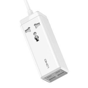 LDNIO Power strip with 1 AC socket, 2x USB, 2x USB-C LDNIO SC1418, EU/US, 2500W (white) 042504  SC1418 EU έως και 12 άτοκες δόσεις 6933138600030