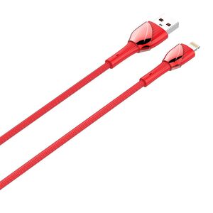 LDNIO Lightning Cable LDNIO LS662 30W, 2m (red) 042488  LS662 lightning έως και 12 άτοκες δόσεις 5905316144682
