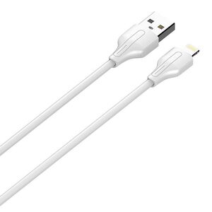 LDNIO USB to Lightning cable LDNIO LS542, 2.1A, 2m (white) 042983  LS542 lightning έως και 12 άτοκες δόσεις 5905316143753