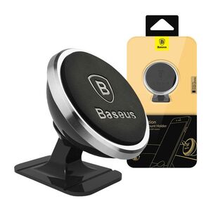 Baseus Baseus Magnetic car holder for smartphone (silver) 047150  SUCX140012 έως και 12 άτοκες δόσεις 6932172627058