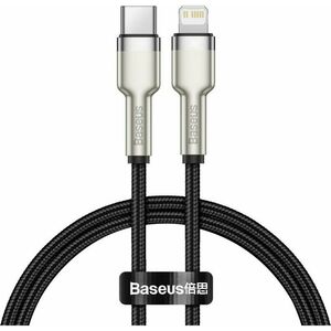 Baseus USB-C Cable For Lightning Cafule, Pd, 20w, 0,25m Black (CATLJK-01) (BASCATLJK-01) έως 12 άτοκες Δόσεις