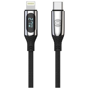 Forever LCD cable USB-C - Lightning 1,0 m 27W black
