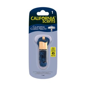 California Scents California Scents - Car Air Freshener - Hanging Perfume Bootle for Vehicle Interior - California Casino Nights 5020144229636 έως 12 άτοκες Δόσεις