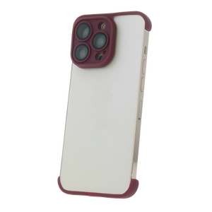 TPU mini bumpers with camera protection for iPhone 14 Pro 6,1&quot; cherry
