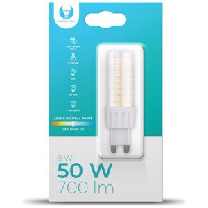 LED Bulb G9 8W 230V 4500K 700lm Forever Light