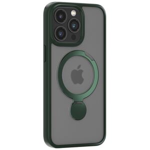 Comma case Joy Shark Mag for iPhone 15 Plus navy green
