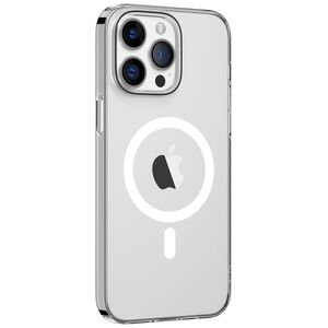 Comma case Hard Jacket Mag for iPhone 15 Plus transparent antibacterial