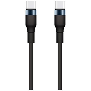 Setty USB-C - USB-C cable 1m 3A KSC-C-131 black