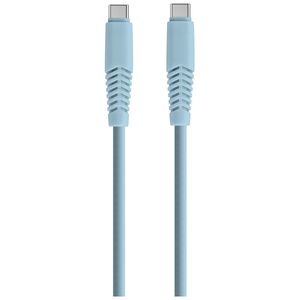 Setty cable USB-C - USB-C 1,5 m 2,1A KSC-C-1.523 niebieski