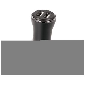 Forever CC-03 car charger 2x USB 2,4A black