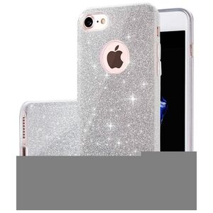 Glitter 3in1 case for Samsung Galaxy A23 5G silver