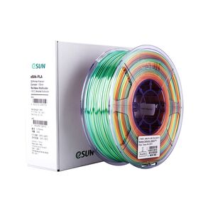 ESUN PLA 3D Printer Filament - Multicolor eSilk- spool of 1Kg - 1.75mm (REALPLAMULTI1000MM175) έως 12 άτοκες Δόσεις