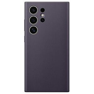 Samsung Vegan Leather Cover for Samsung Galaxy S24 Ultra dark purple 6974994161259