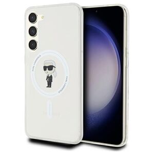 Karl Lagerfeld case for Samsung Galaxy S23+ KLHMS23MHFCKNOT transparent HC MAGSAFE IML IKONIK 3666339241858