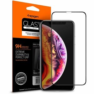 Spigen tempered glass Glass FC for iPhone 7 / 8 / SE 2020 / 2022 black 8809710753174