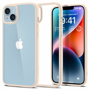Spigen case Ultra Hybrid for iPhone 14 Plus 6,7&quot; sand beige 8809811864113