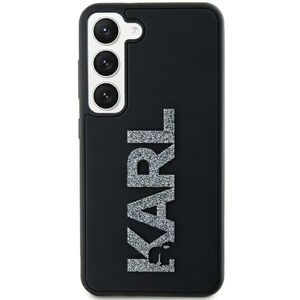 Karl Lagerfeld case for Samsung Galaxy S23 Ultra KLHCS23L3DMBKCK black HC 3D LOGO GLITTER 3666339241957