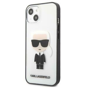 Karl Lagerfeld case for iPhone 13 Mini 5,4&quot; KLHCP13SHIKCK transparent Ikonik Karl 3666339028015