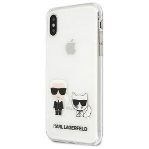 Karl Lagerfeld case for iPhone XS Max KLHCI65CKTR hardcase PC/TPU IK + Choupette Transparent 3666339055059
